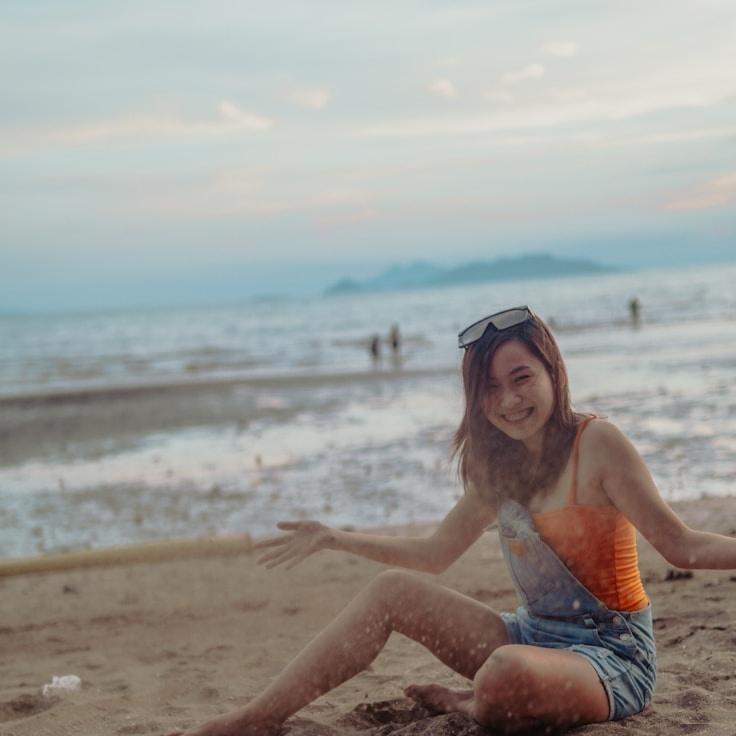 Portrait of Luna Moretti, group coordinator and fusion cooking expert